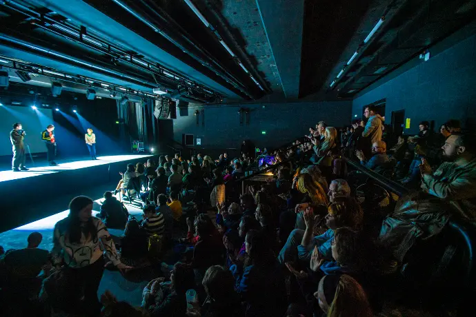 Projection de court métrage