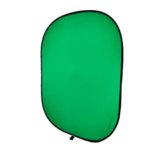 Fond vert/bleu pliable